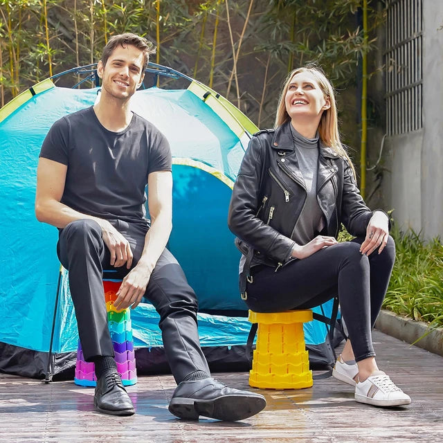 Folding Travel Stool Portable - Mobile Seating Chair