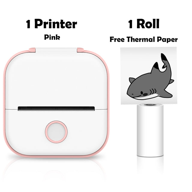 Thermal Pocket Printer - Bluetooth Compatible (NO INK)